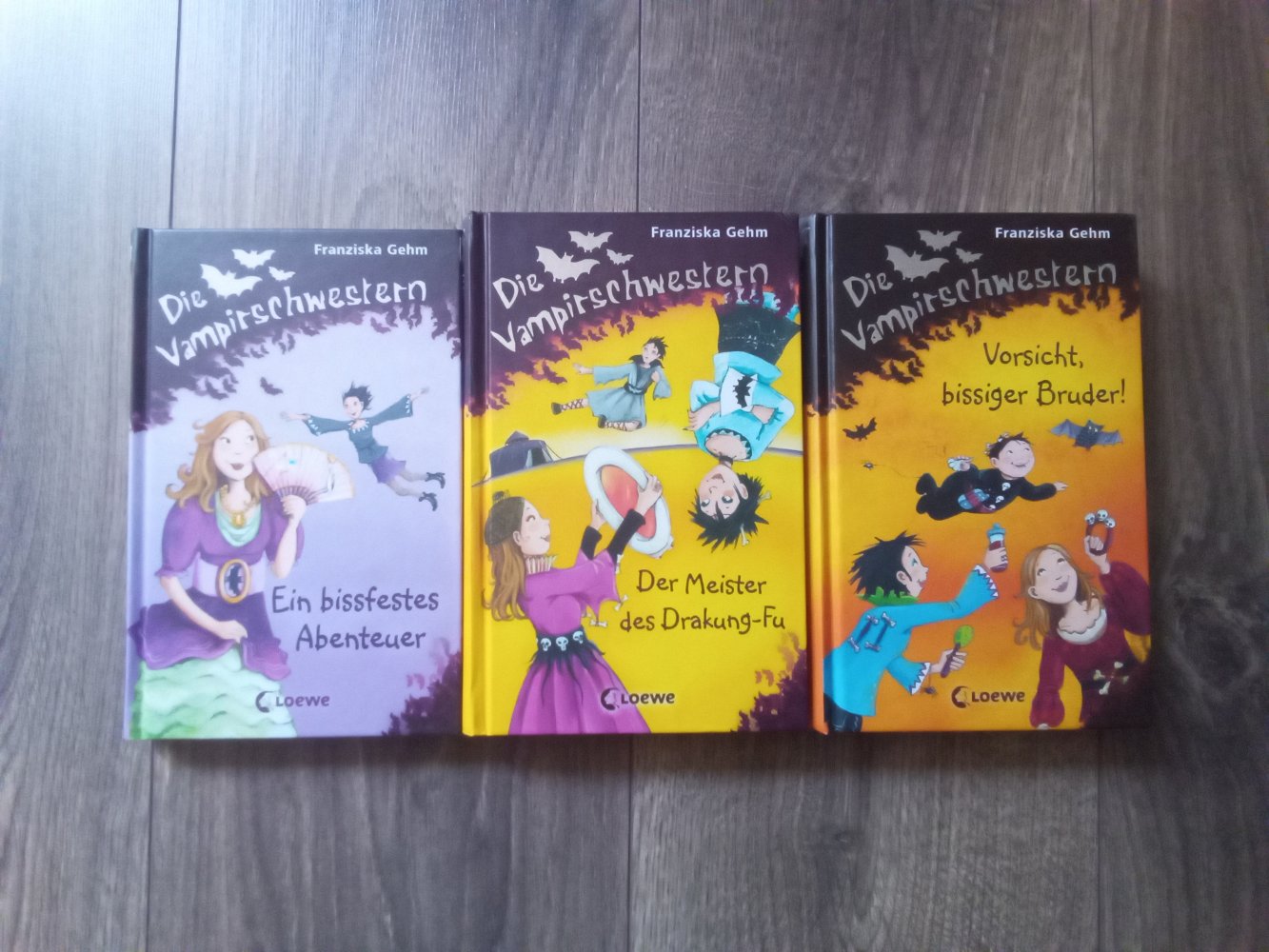 3x Die Vampirschwestern Franziska Gehm Loewe Band 2 7 11