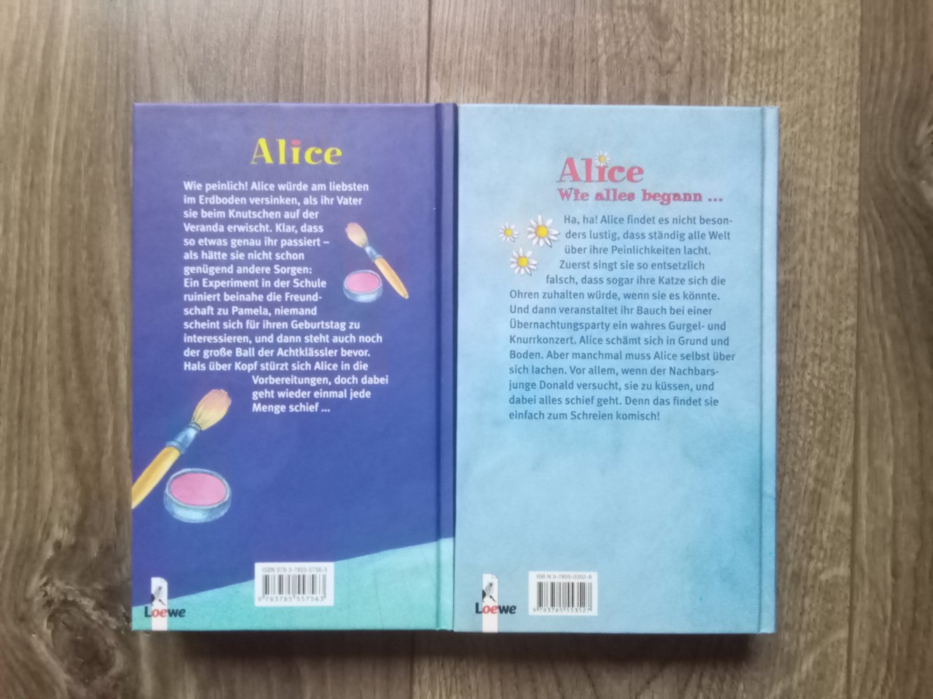 Hals über Kopf, Alice Band 11 Voll ins Fettnäpfchen, Alice Vorgeschichte Phyllis Reynolds Naylor Loewe 