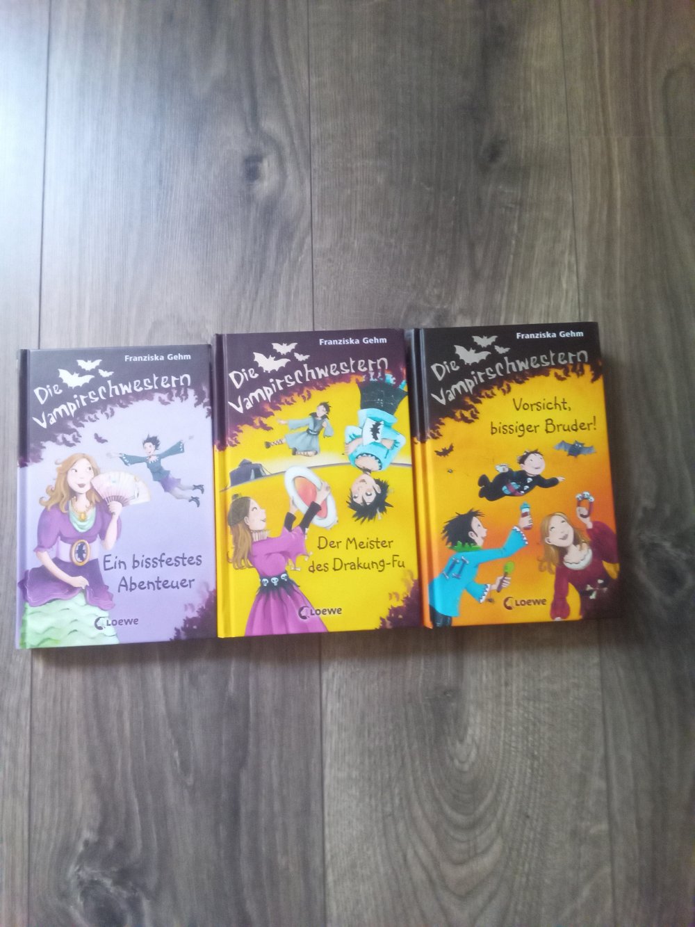 3x Die Vampirschwestern Franziska Gehm Loewe Band 2 7 11