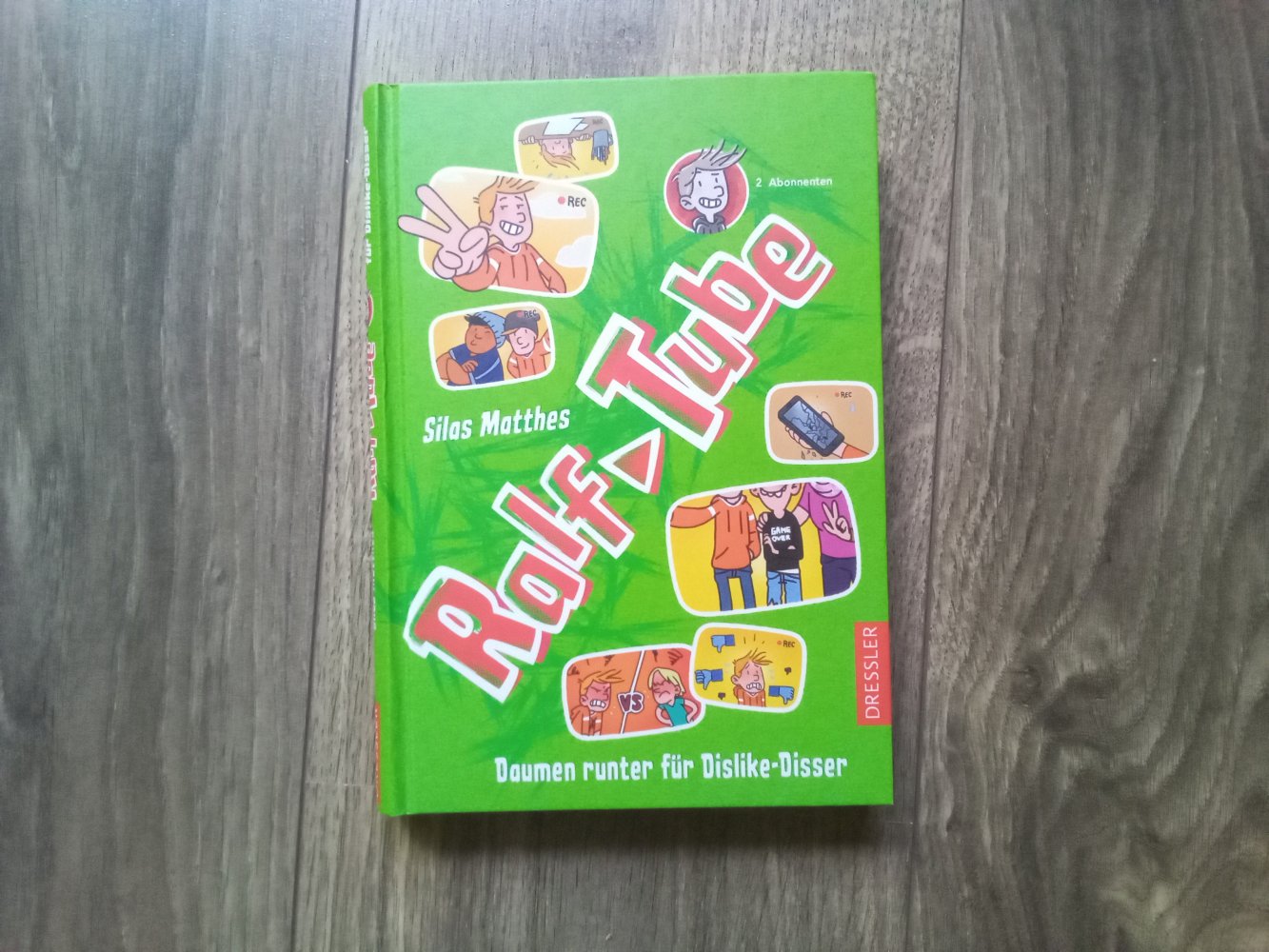 Ralf-Tube Band 1+2 Vom Lauch zur Legende Daumen runter für Dislike-Disser Silas Matthes Dressler