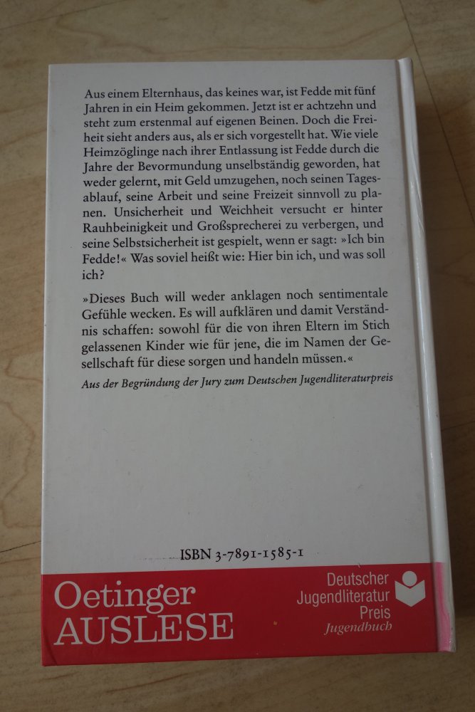 Ich bin Fedde Daddys Tochter Buch rororo oetinger An Rutgers Doris Sanders