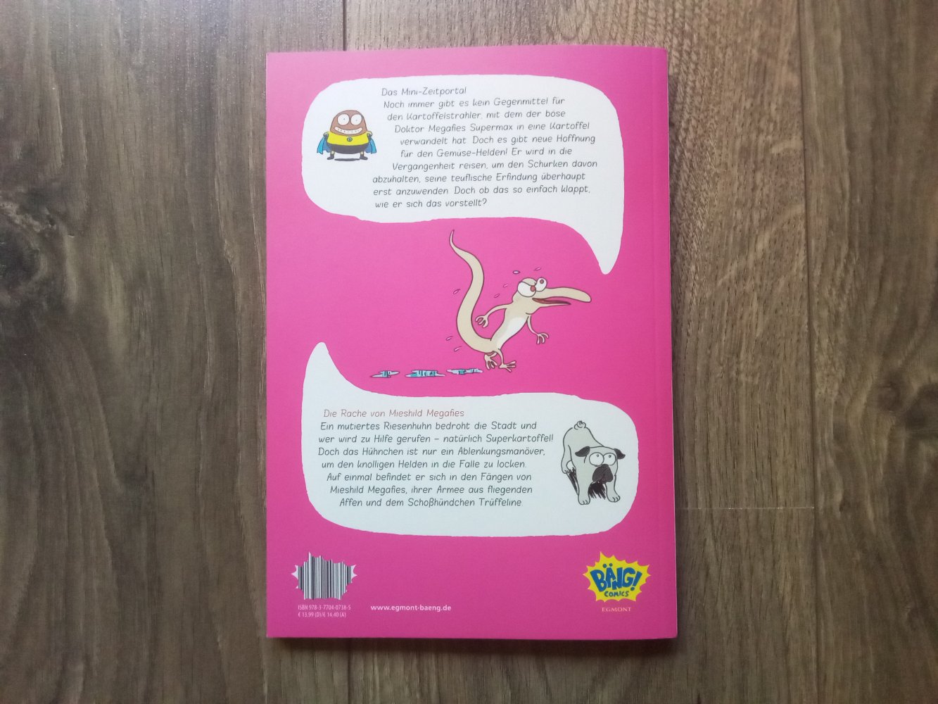 2x die Superkartoffel Band 1+2 ein Superheld mit Stärke das Mini-Zeitportal