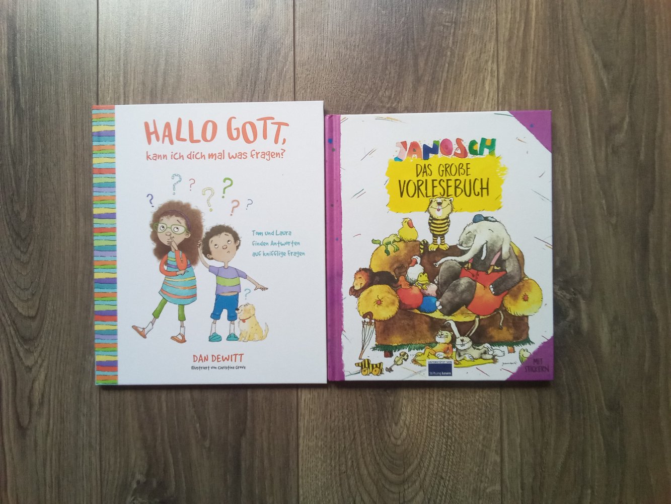 Janosch Vorlesebuch Hallo Gott, kann ich dich mal was fragen? Buch