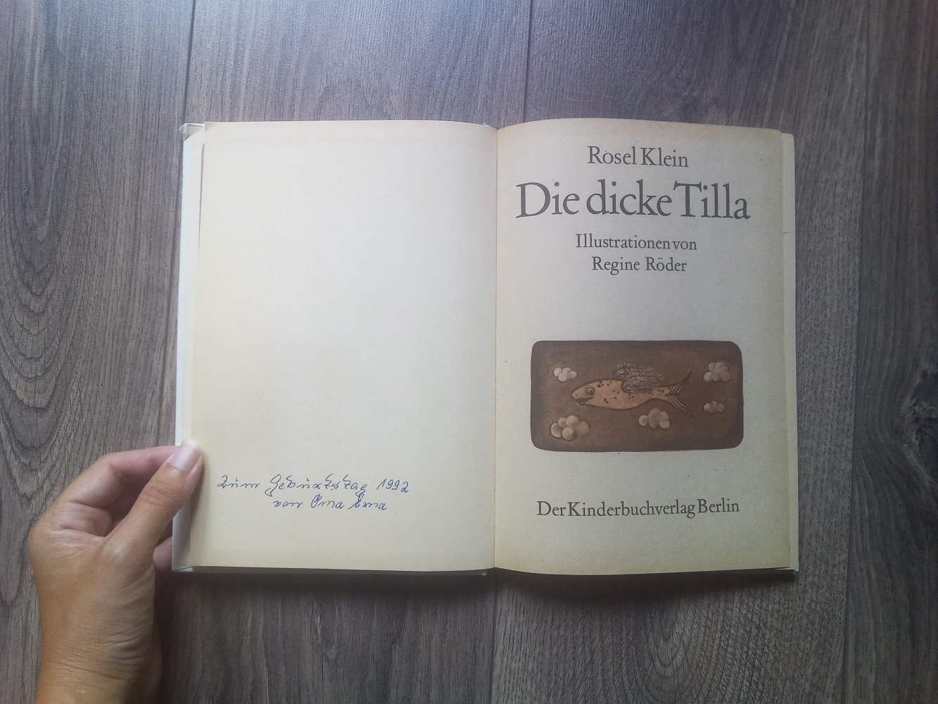 Rosel Klein Die dicke Tilla Kinderbuchverlag Berlin (DDR)