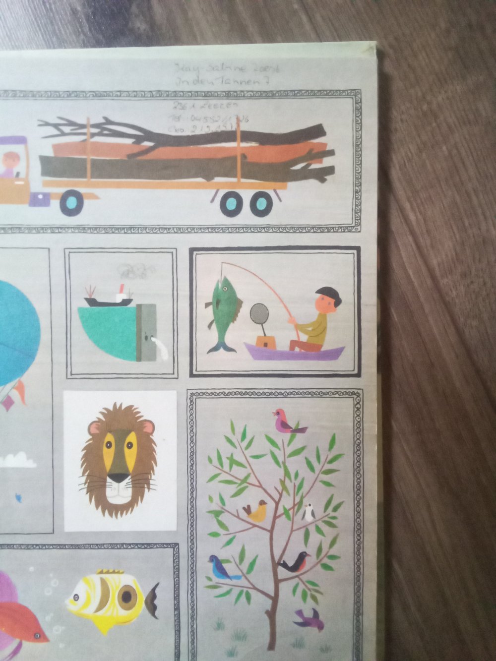 Heidi Peter und der Garten Alain Gree Bilderbuch Boje Verlag 1973