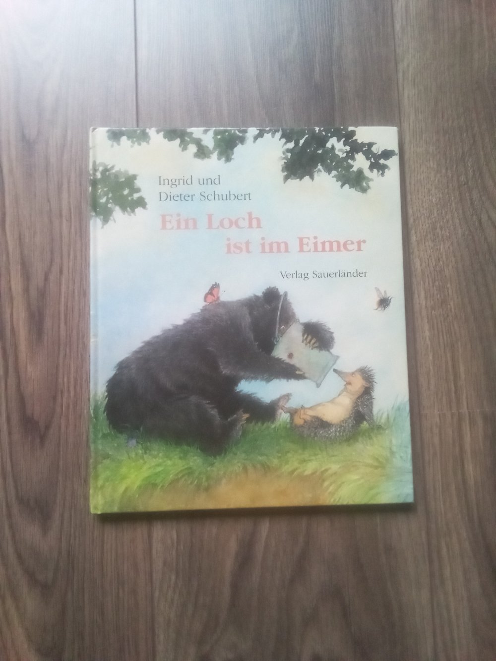 Ein Loch ist im Eimer Ingrid Dieter Schubert Bilderbuch Sauerländ