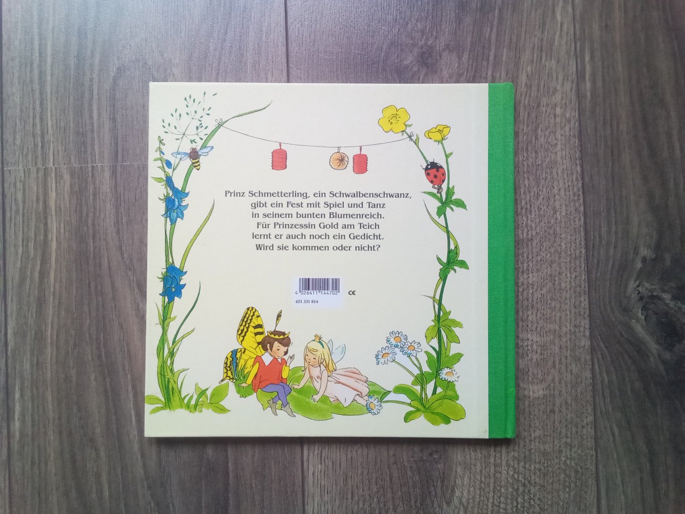 Prinz Schmetterling Buch gebunden Anny Hoffmann Julius Breitschopf