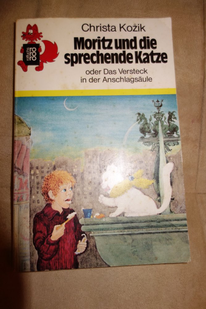 Moritz und die sprechende Katze rotfuchs Buch Christa Kozik