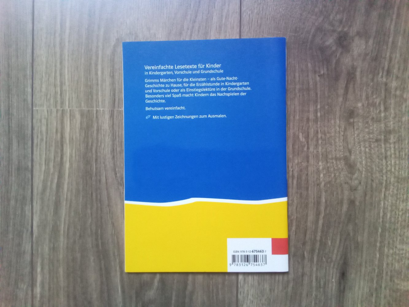 Der Hase und der Igel Klett vereinfachte Lesetexte ausmalen 1. + 2. Klasse Lektüre 