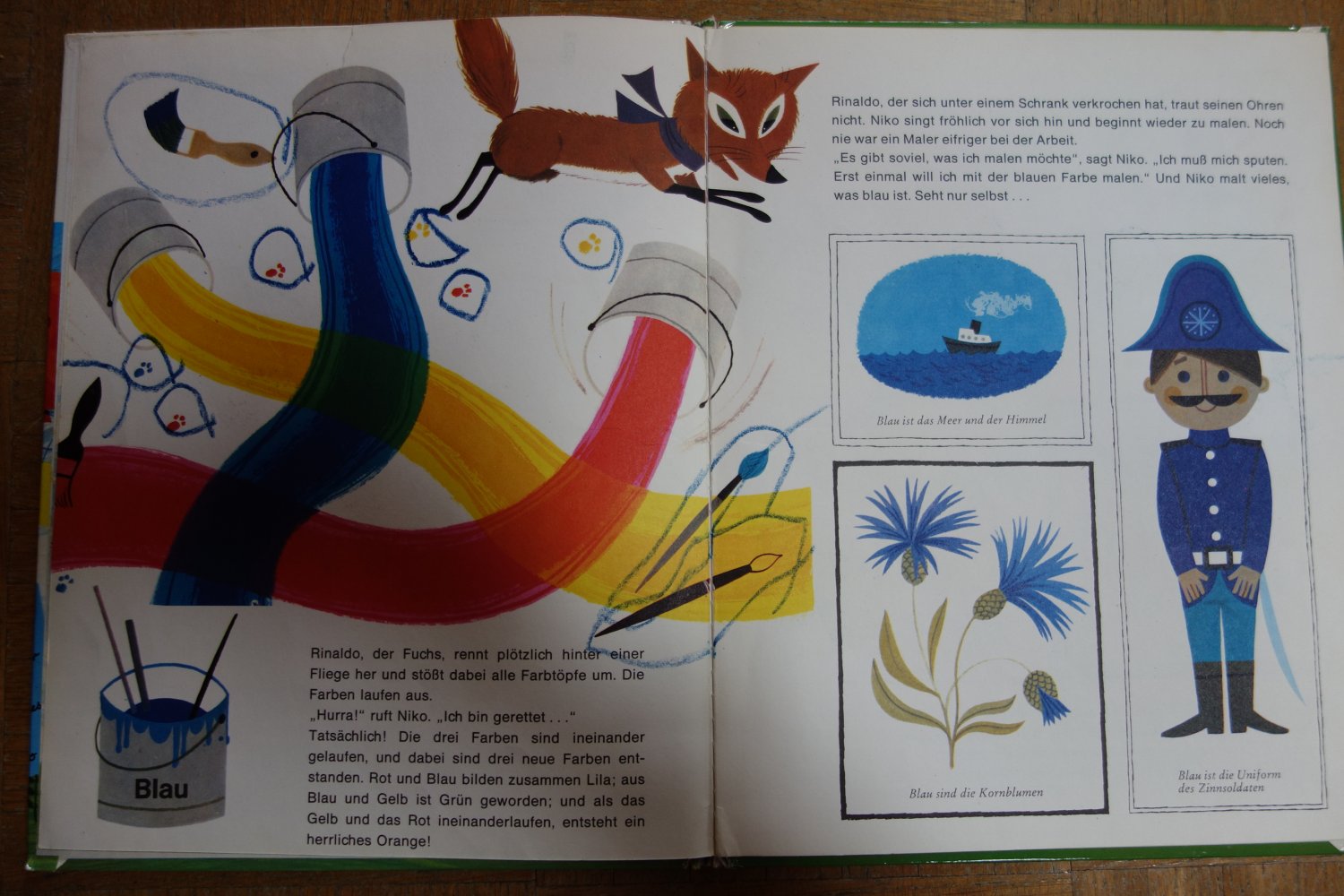 Ich kenne die Farben Alain Gree Bilderbuch 