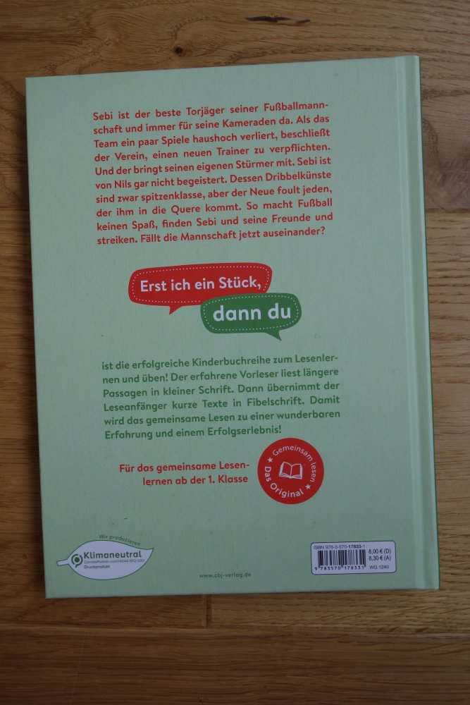 Erst ich ein Stück, dann du Rivalen auf dem Fußballplatz Patricia Schröder cbj