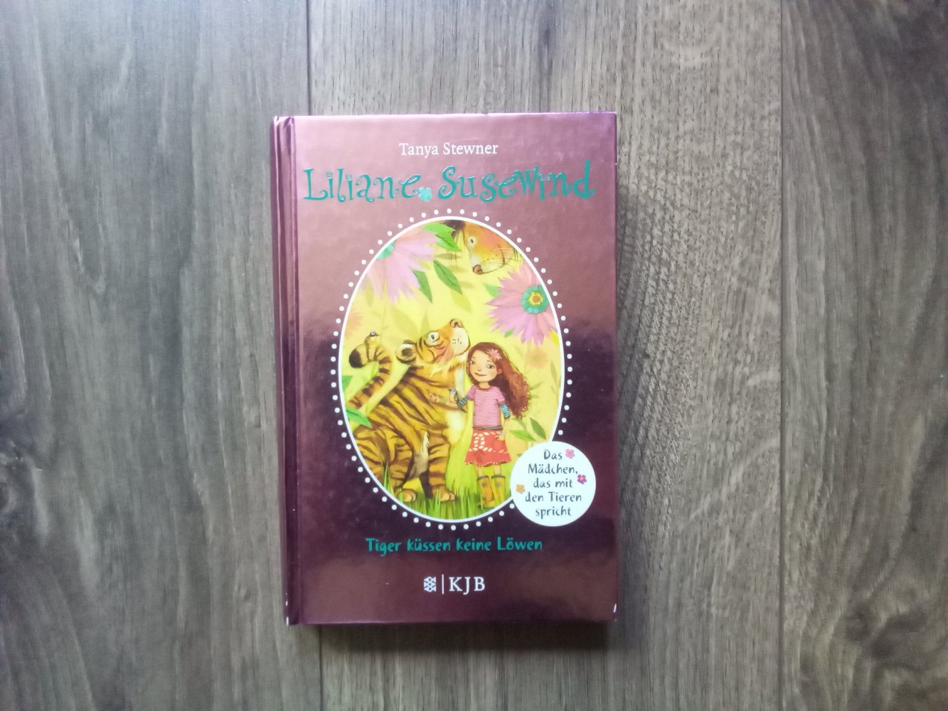 Liliane Susewind Tiger küssen keine Löwen Tanya Stewner Band 2 gebunden Sonderausgabe Kjb