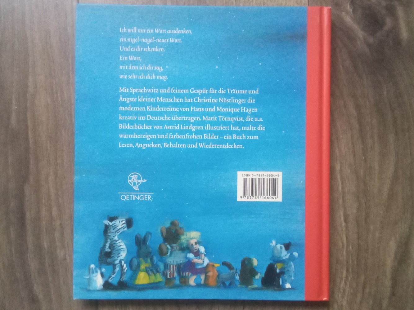 Wie sehr ich dich mag Hans & Monique Hagen Oetinger Bilderbuch