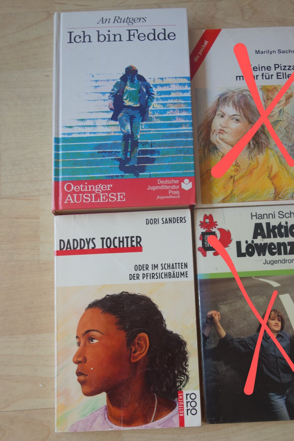 Ich bin Fedde Daddys Tochter Buch rororo oetinger An Rutgers Doris Sanders