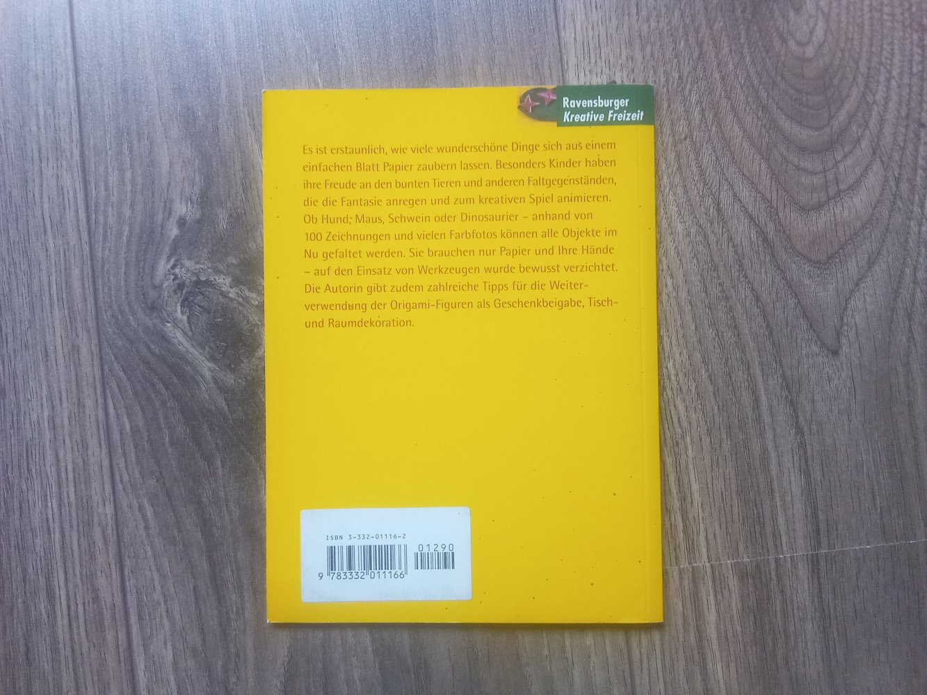 Origami Kinderleicht Jutta Rintelen Ravensburger Bastelbuch