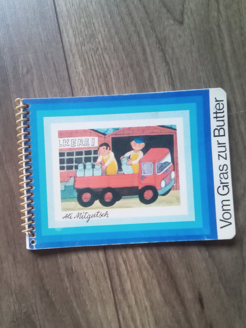 Vom Gras zur Butter Ali Mitgutsch Ringbindung Sachbuch