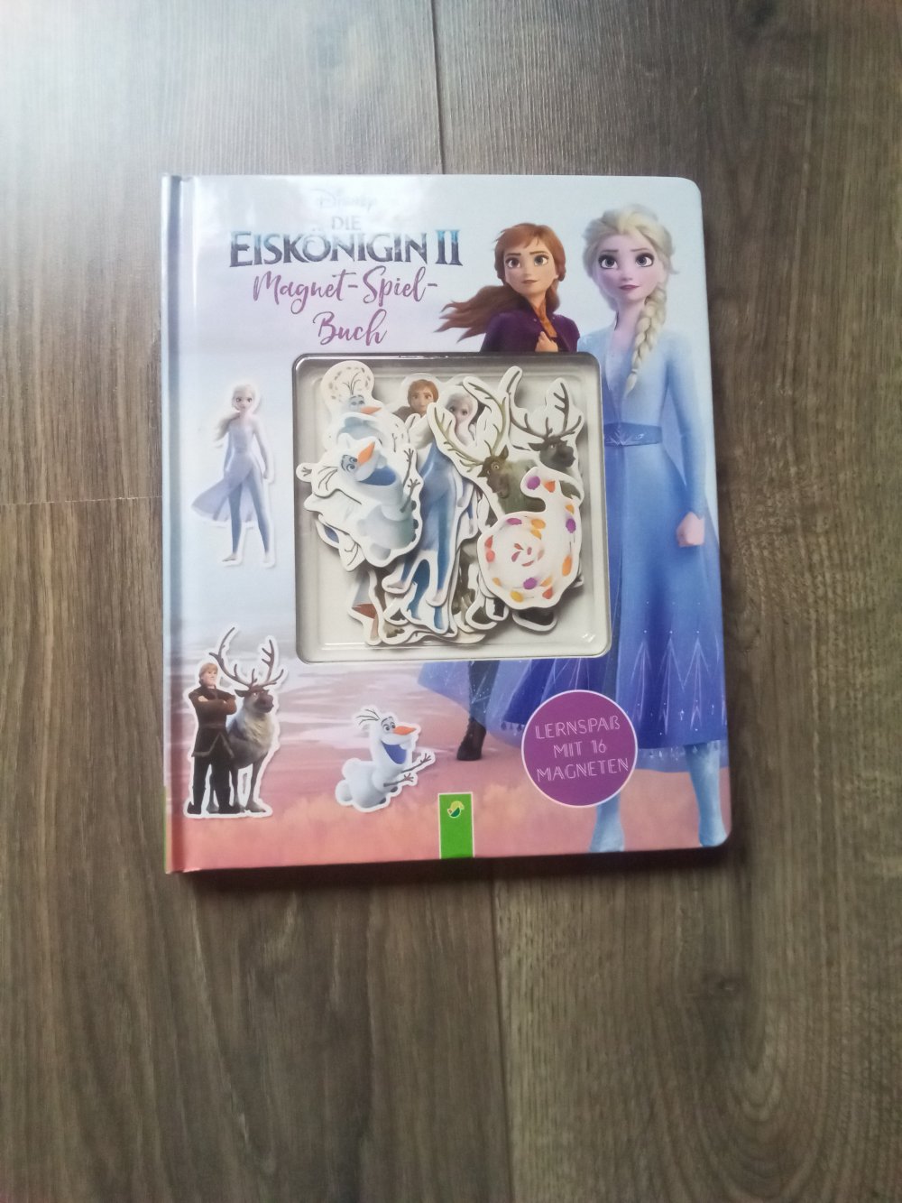 Die Eiskönigin 2 Magnet-Spiel-Buch Buch Anna und Elsa Olaf Frozen