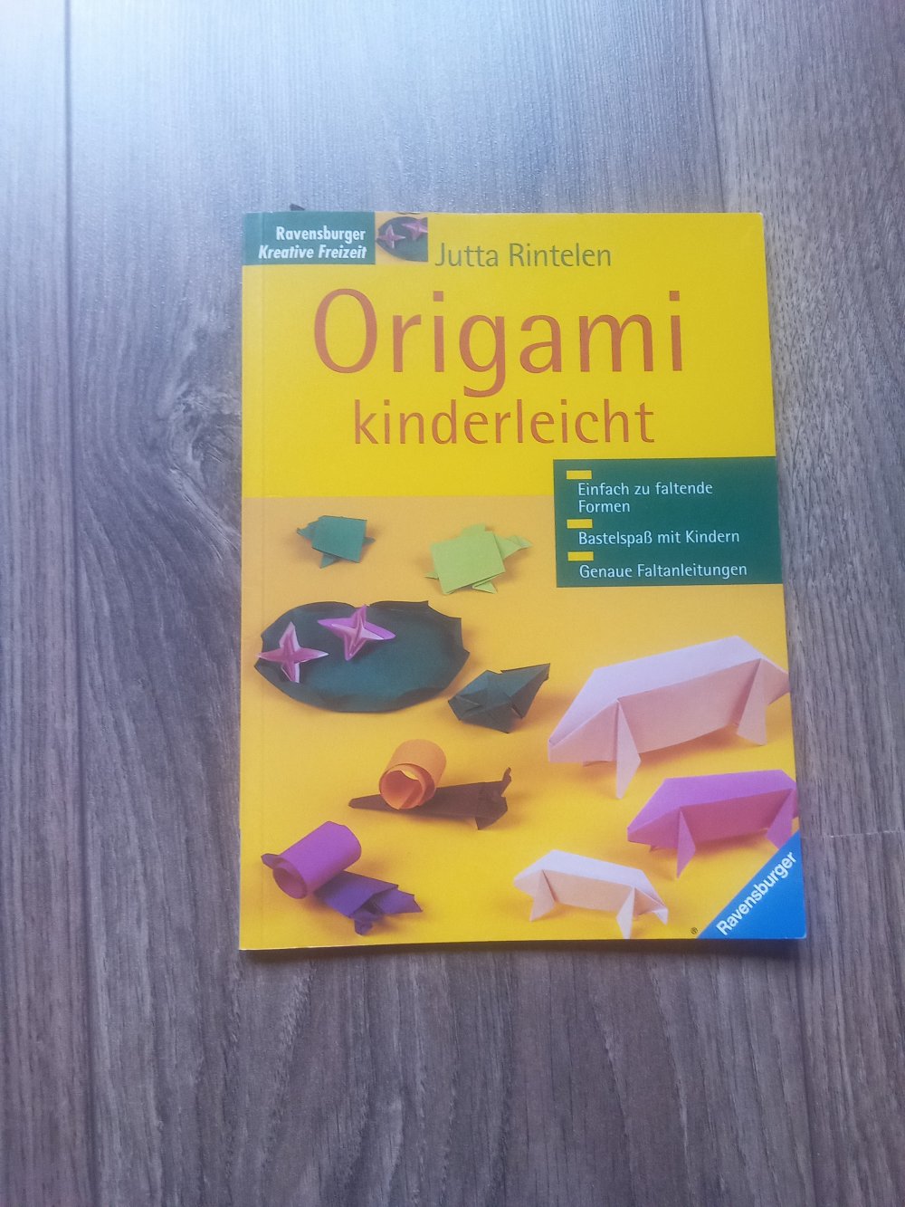 Origami Kinderleicht Jutta Rintelen Ravensburger Bastelbuch