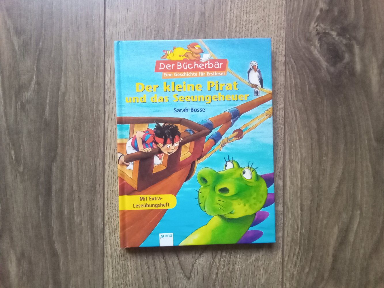 2x Erstleser Bücherbär Piratengeschichten Seeungeheuer ab 6 Pirat