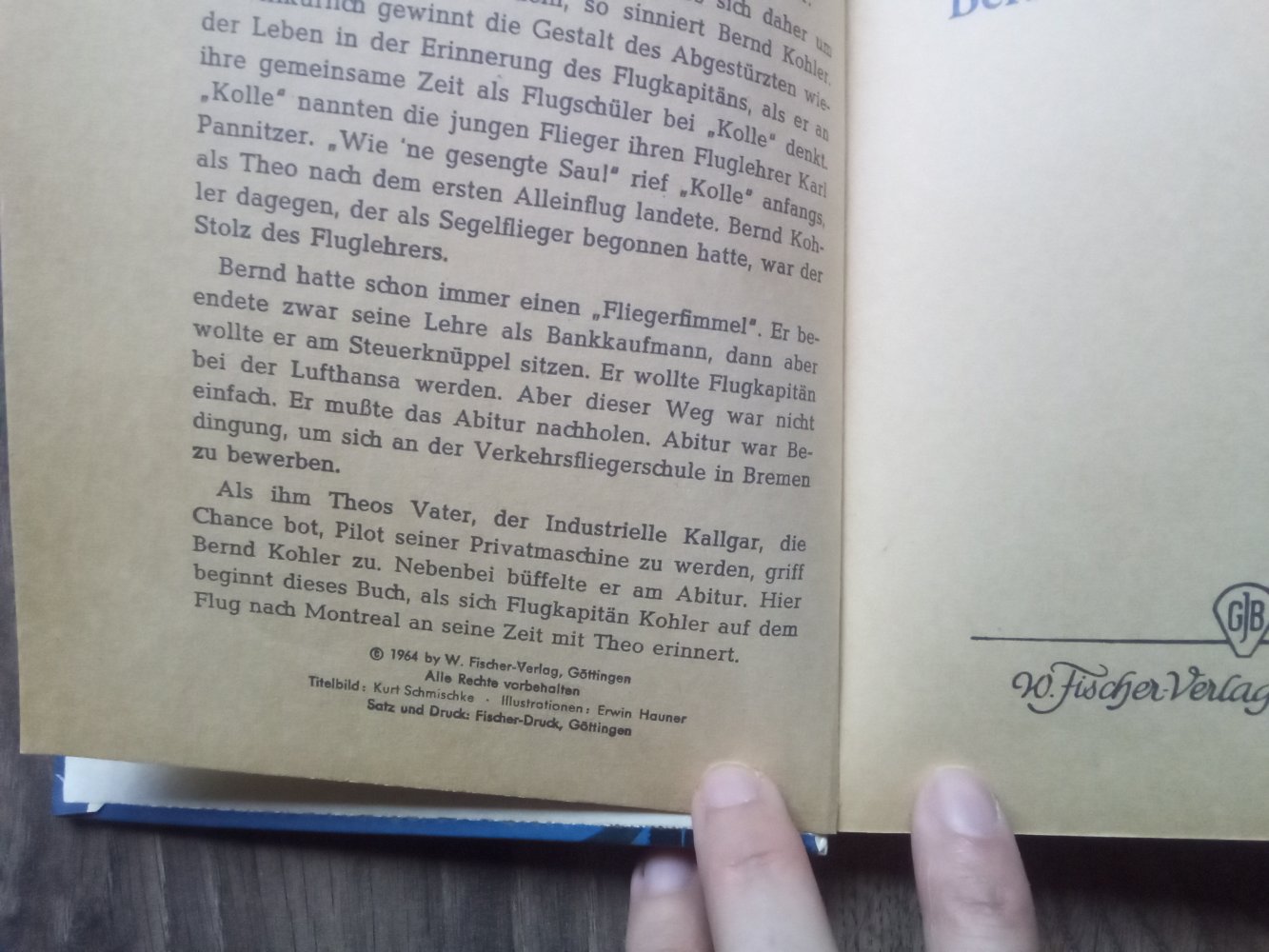 Rinka die Flußpiratin Haselbusch Bernd wird Flugkapitän Hempe GJB
