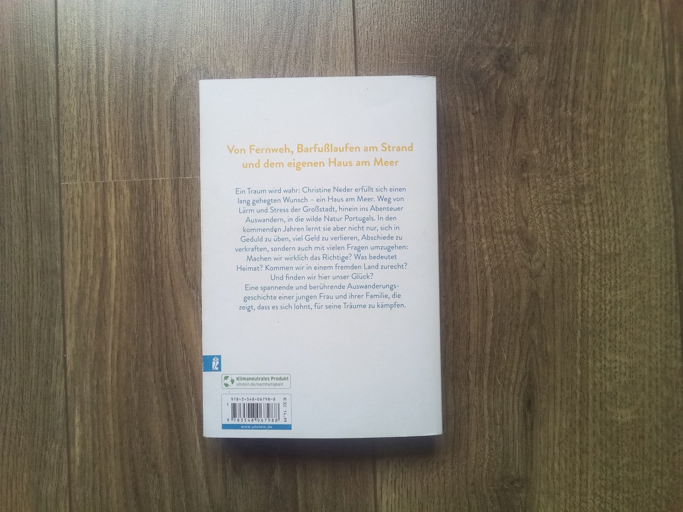 Weniger ist Meer Christine Neder Ullstein