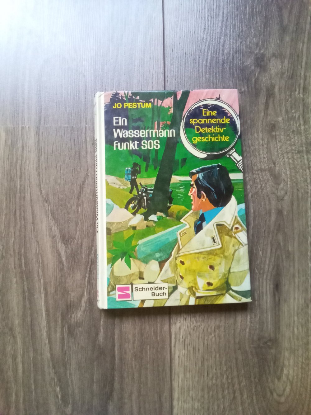 Ein Wassermann funkt SOS Jo pestum Schneider Buch 