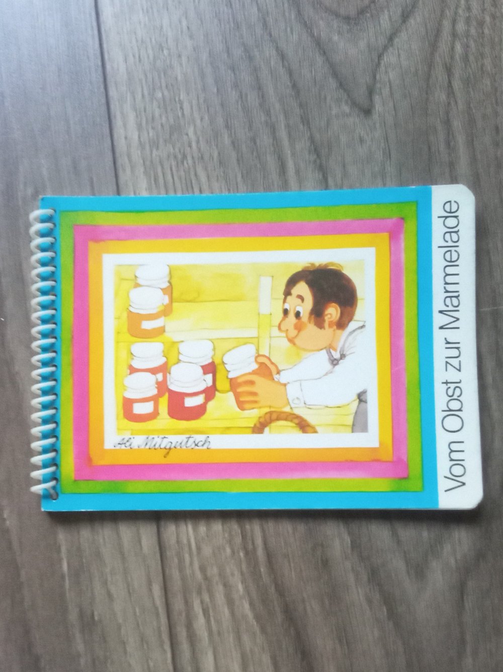 Vom Obst zur Marmelade Ali Mitgutsch Ringbindung Sachbuch