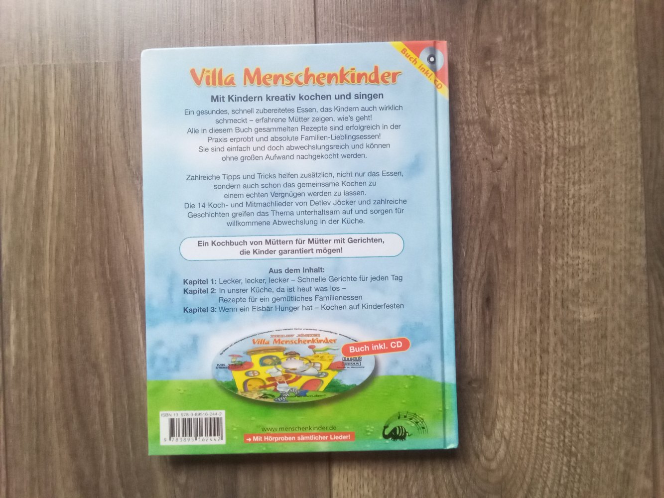 Villa Menschenkinder Detlev Jöcker Buch Kochen Singen