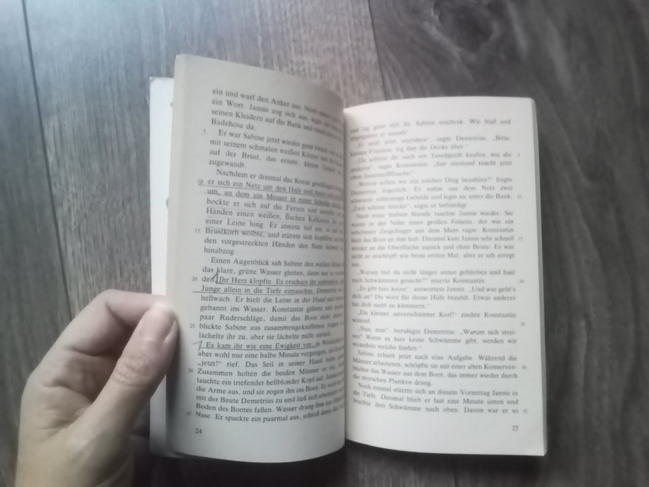 Jannis der Schwammtaucher Ilse Kleeberger Buch Klett Lektüre