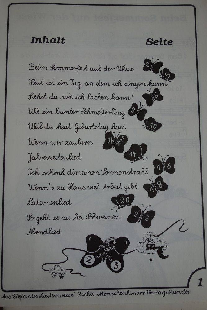 Set 3 Liederhefte Detlev Jöcker Menschenkinder 1,2,3 und weiter geht's im Sauseschritt Elefantis Liederwiese