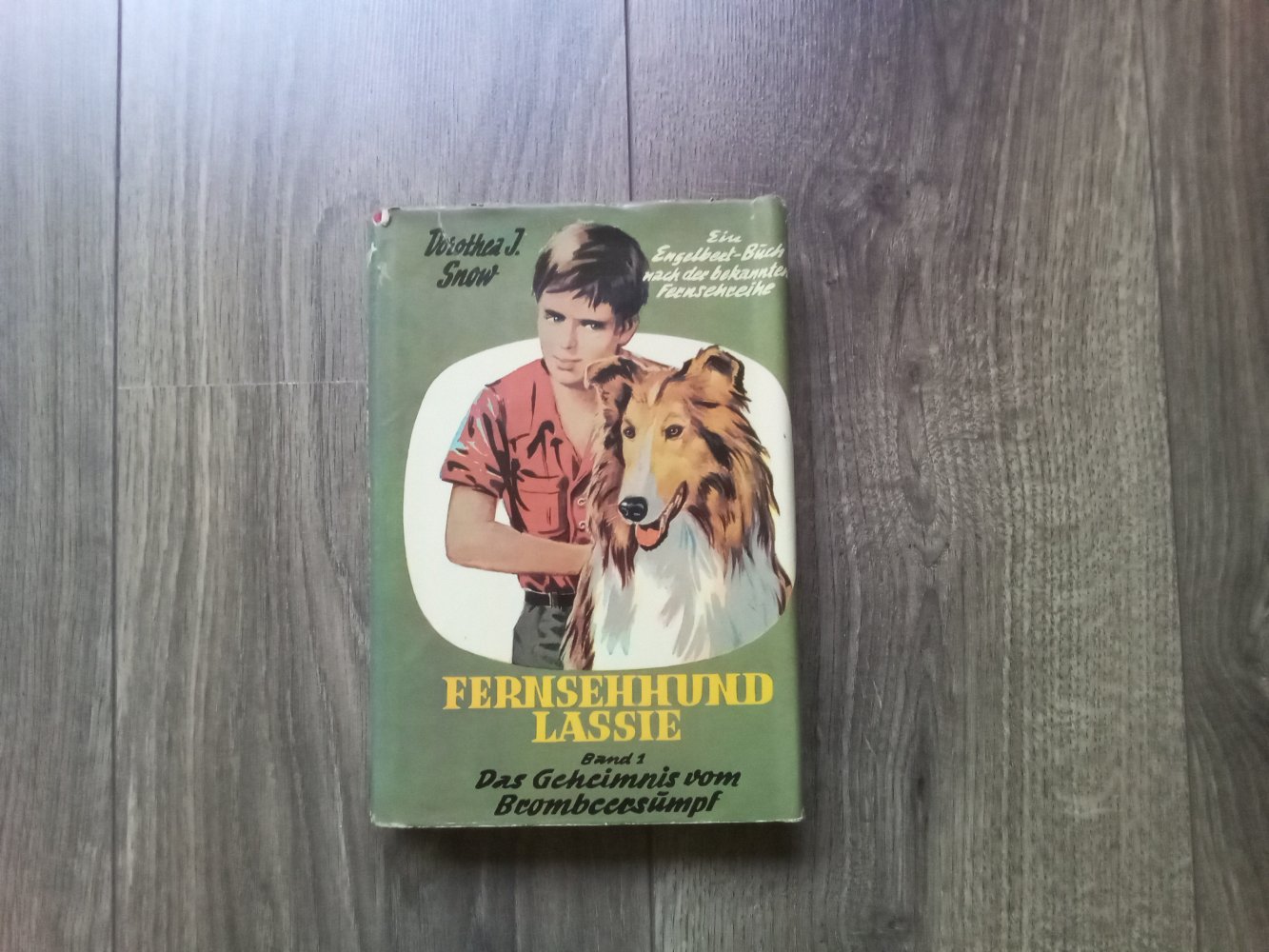 Fernsehhund Lassie Buch Band 1 Dorothea J. Snow das Geheimnis vom Brombeersumpf Engelbert