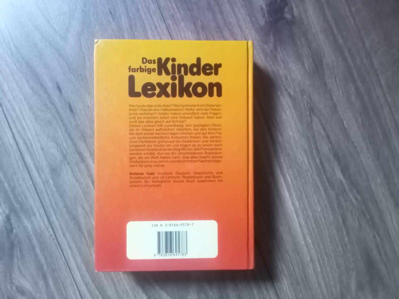 Das farbige Kinderlexikon Buch gebunden 1987
