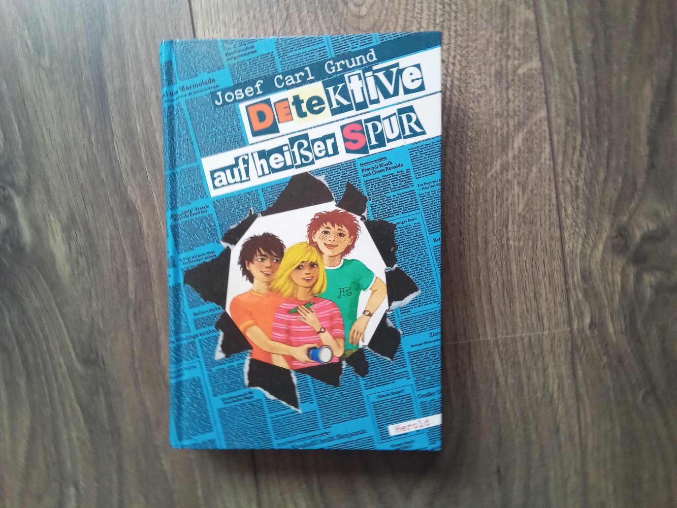 Detektive auf heißer Spur Josef Carl Grund Buch Herold Verlag