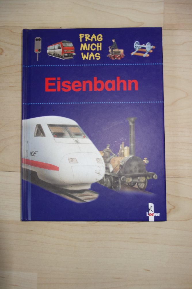 Frag mich was Eisenbahn Buch Andreas Piel Sachbuch gebunden