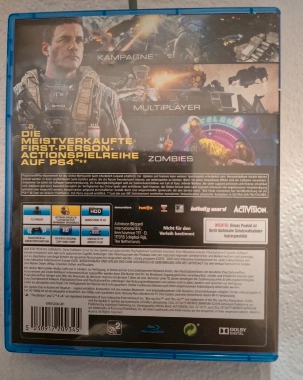 Ps4 call of duty infinite warfare, playstation 4 Spiel