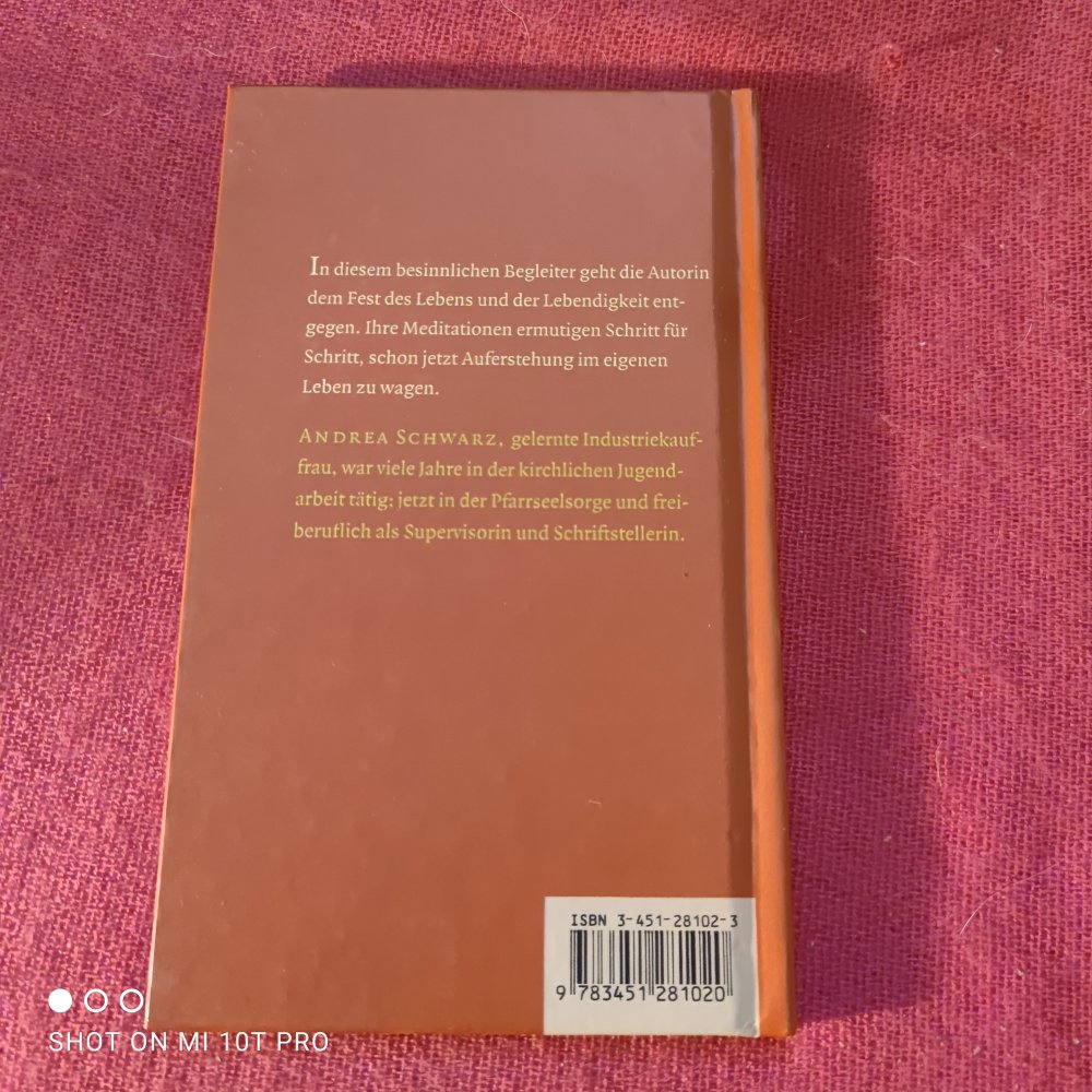 Dem Leben entgegen - Andrea Schwarz