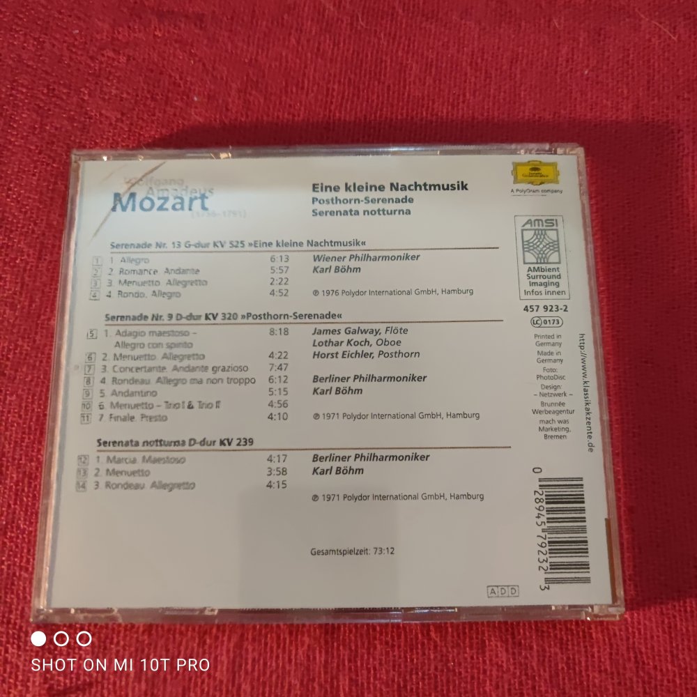 Wolfgang Amadeus Mozart - Die kleine Nachtmusik