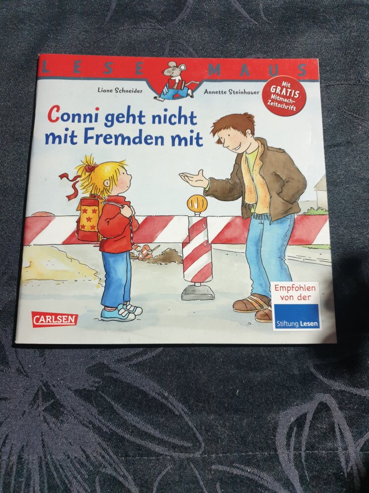 Lesemaus -  Conni geht nicht mit Fremden mit