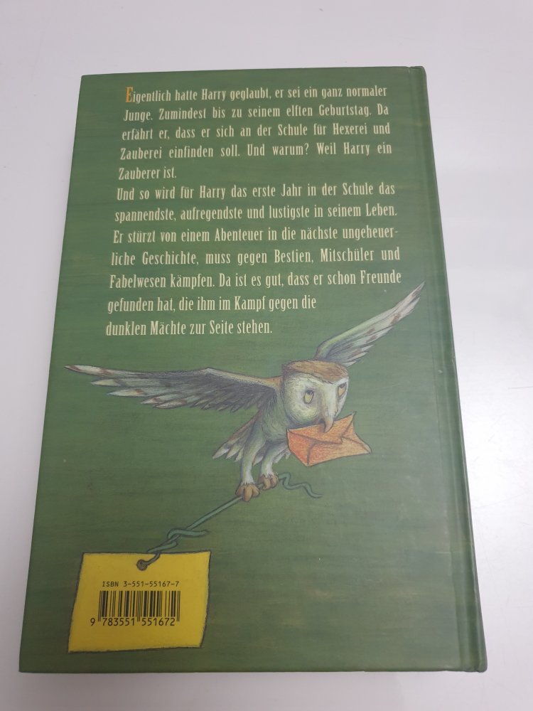 Harry Potter und der Stein der Weisen - Joanne K. Rowling