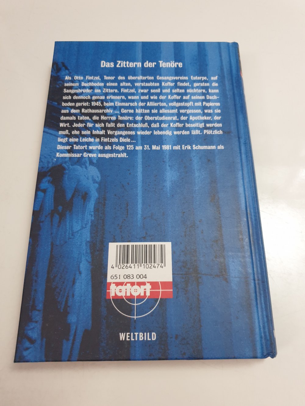 Tatort - Das Zittern der Tenöre - Hansjörg Martin