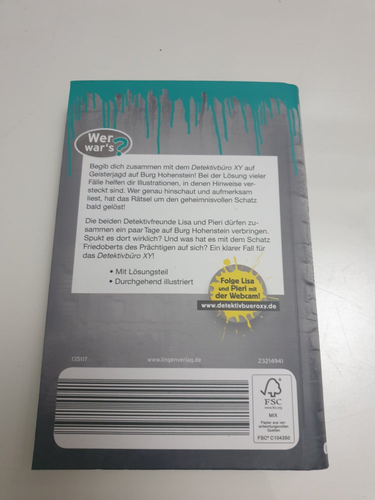 Schatzsuche auf Burg Hohenstein 