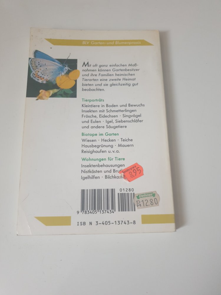 Tierleben in unseren Gärten - Christiane Wagner