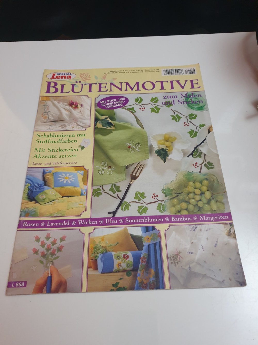 Lena Special Blütenmotive zum Malen und Sticken