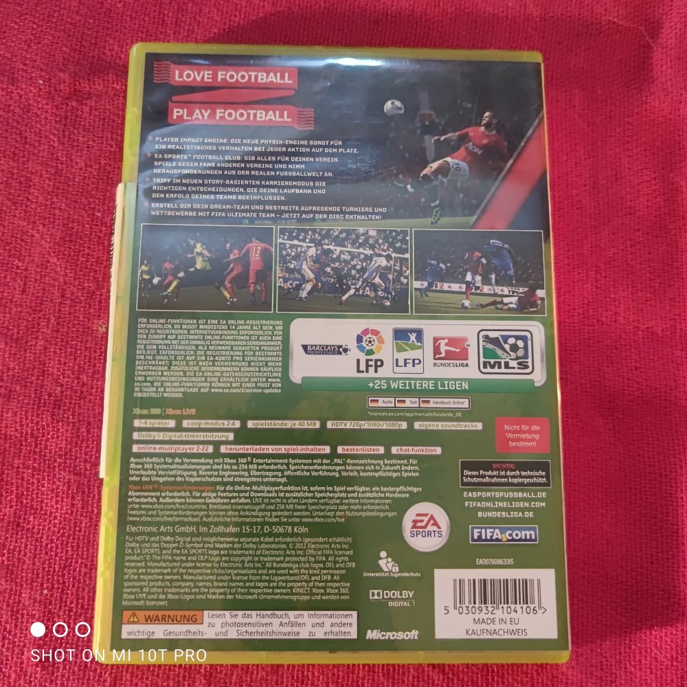 Fifa 12 für Xbox 360
