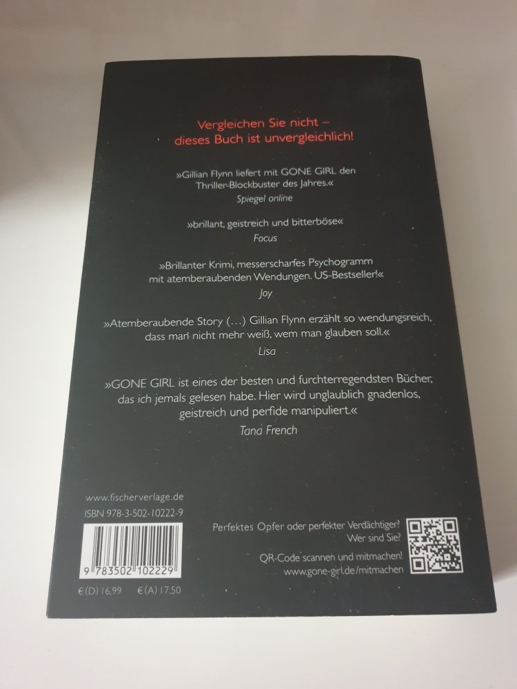 Gone Girl - Gillian Flynn