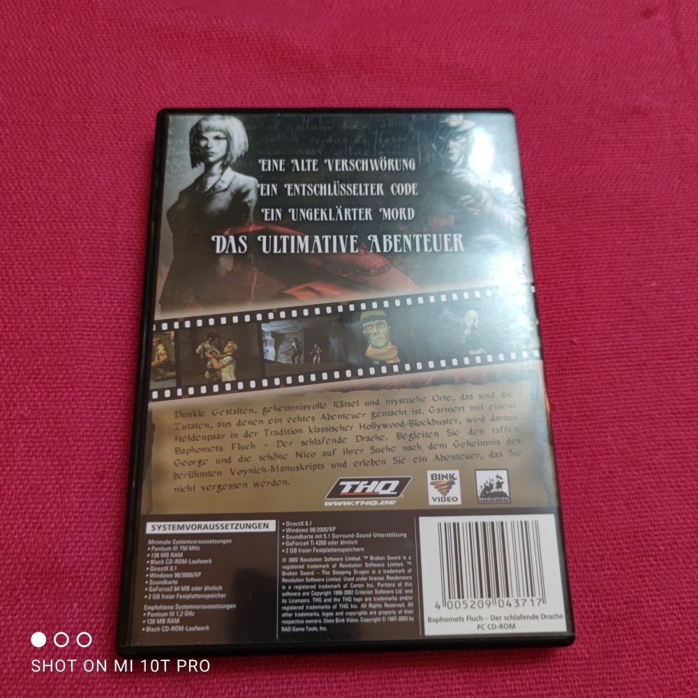 Baphomets Fluch - Der schlafende Drache