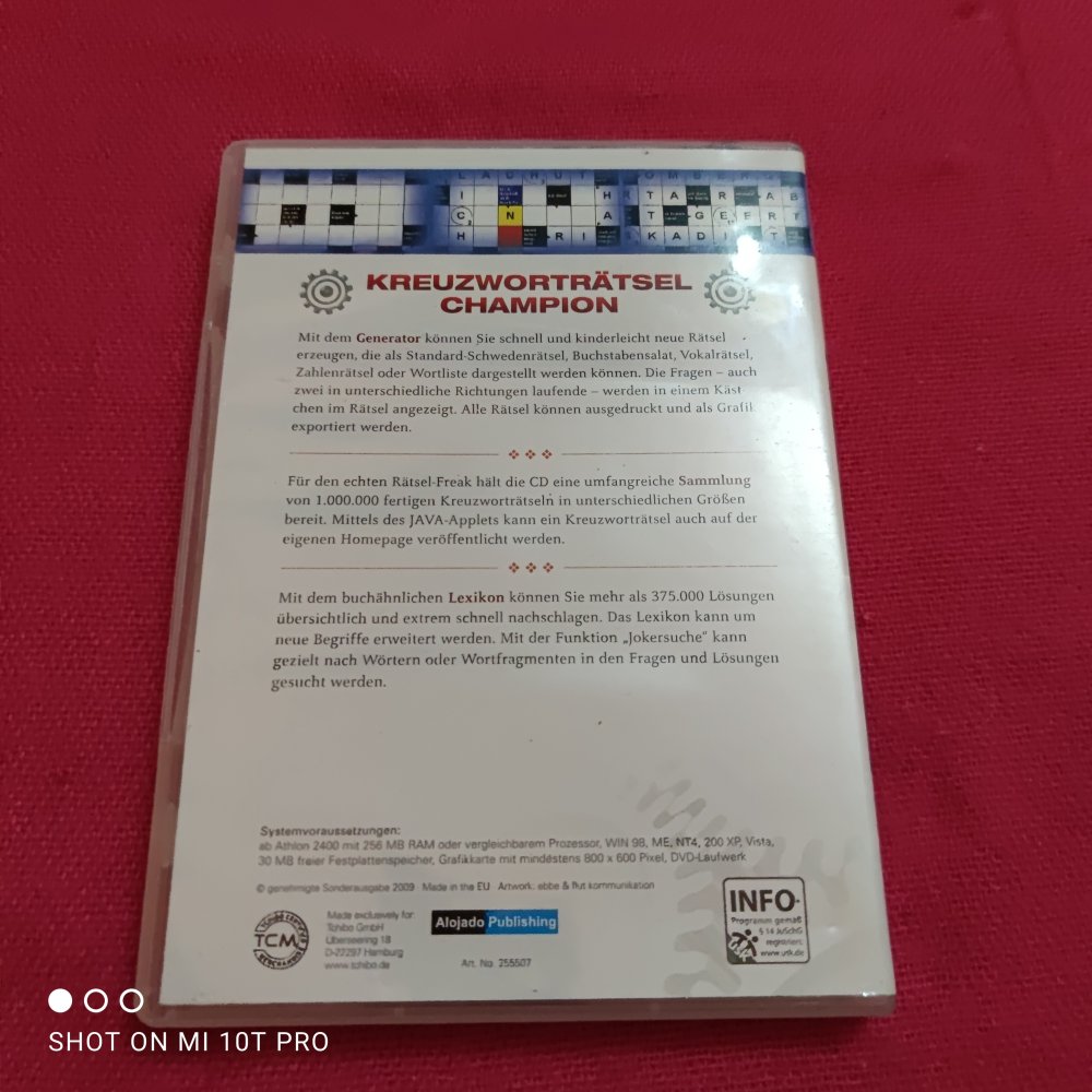 Kreuzworträtsel Champion