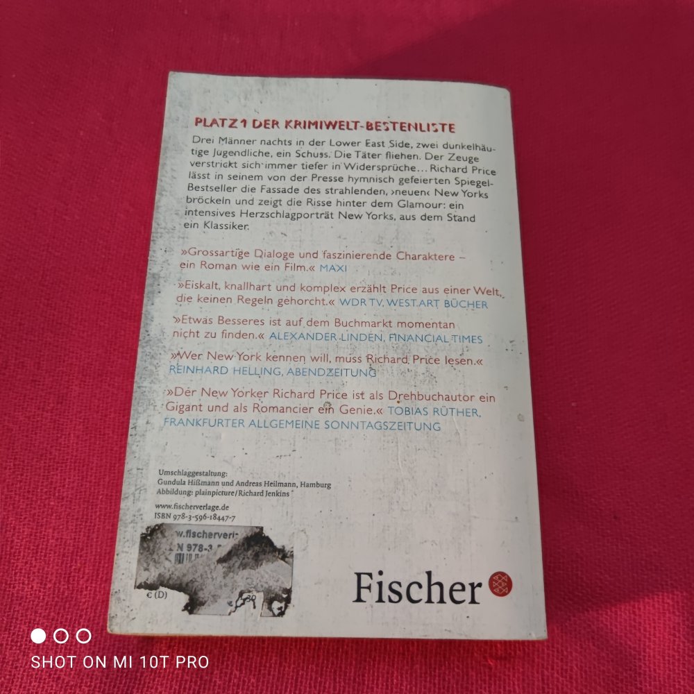 Cash - Richard Price