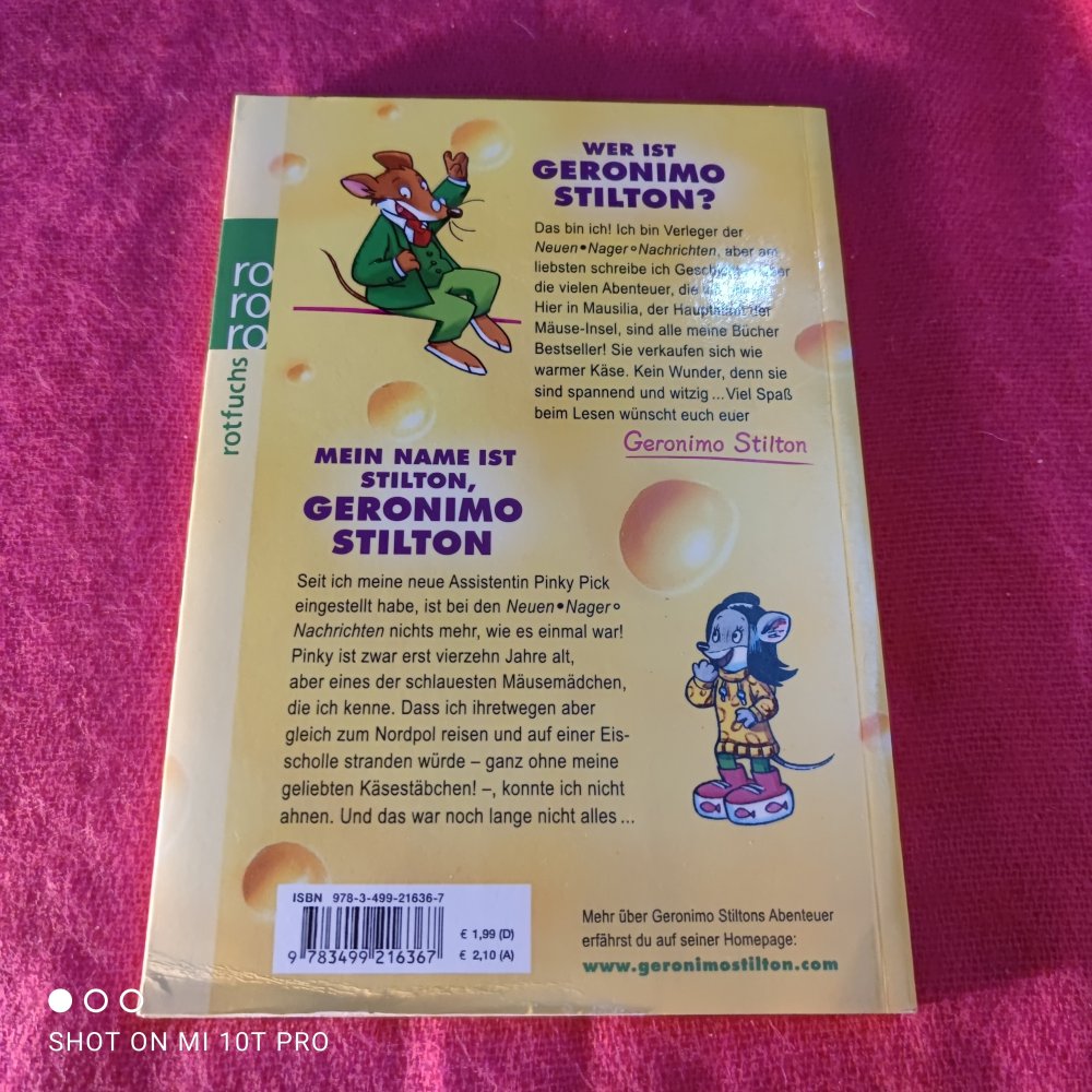 Mein Name ist Stilton, Geronimo Stilton