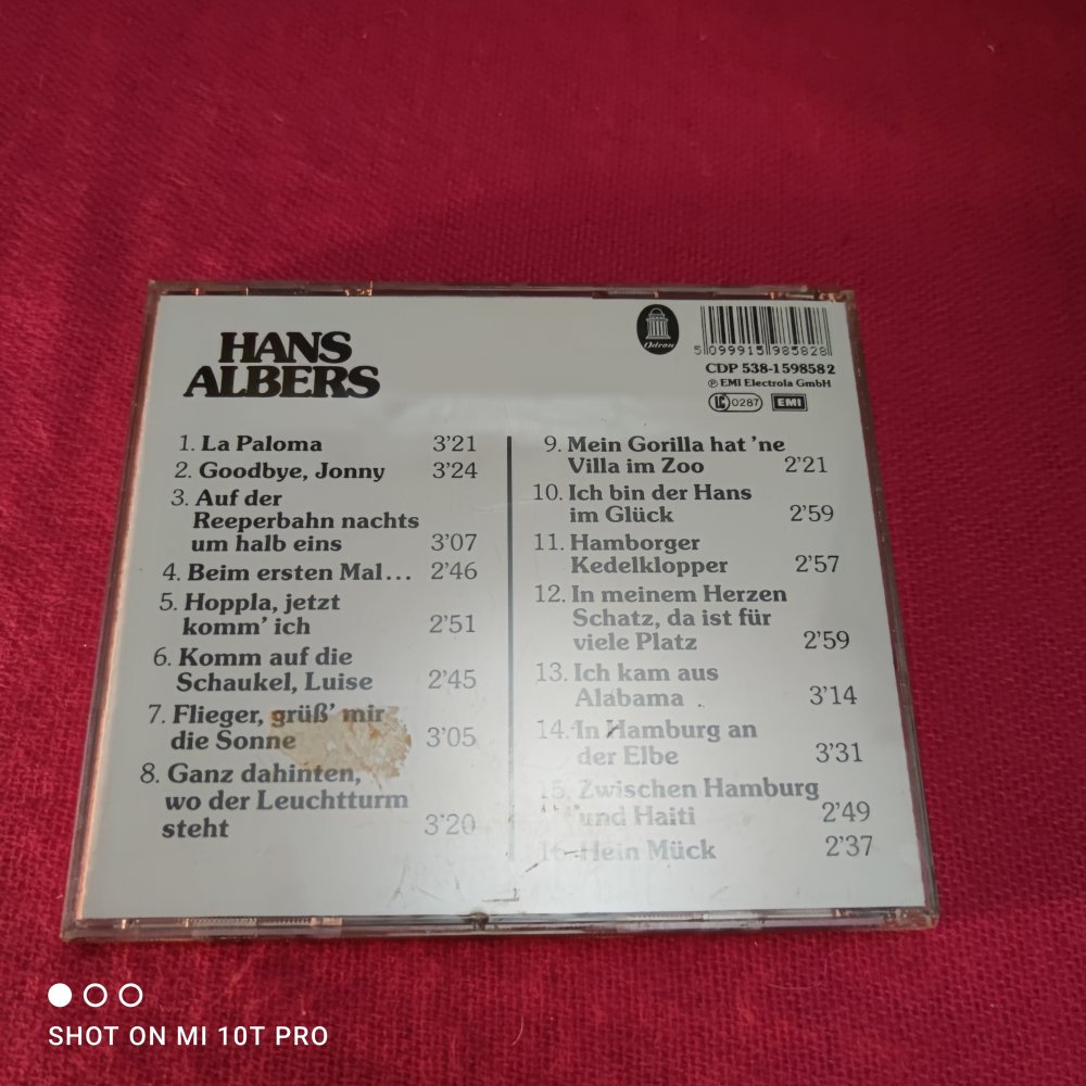 Hans Albers - Hoppla jetzt komm ich